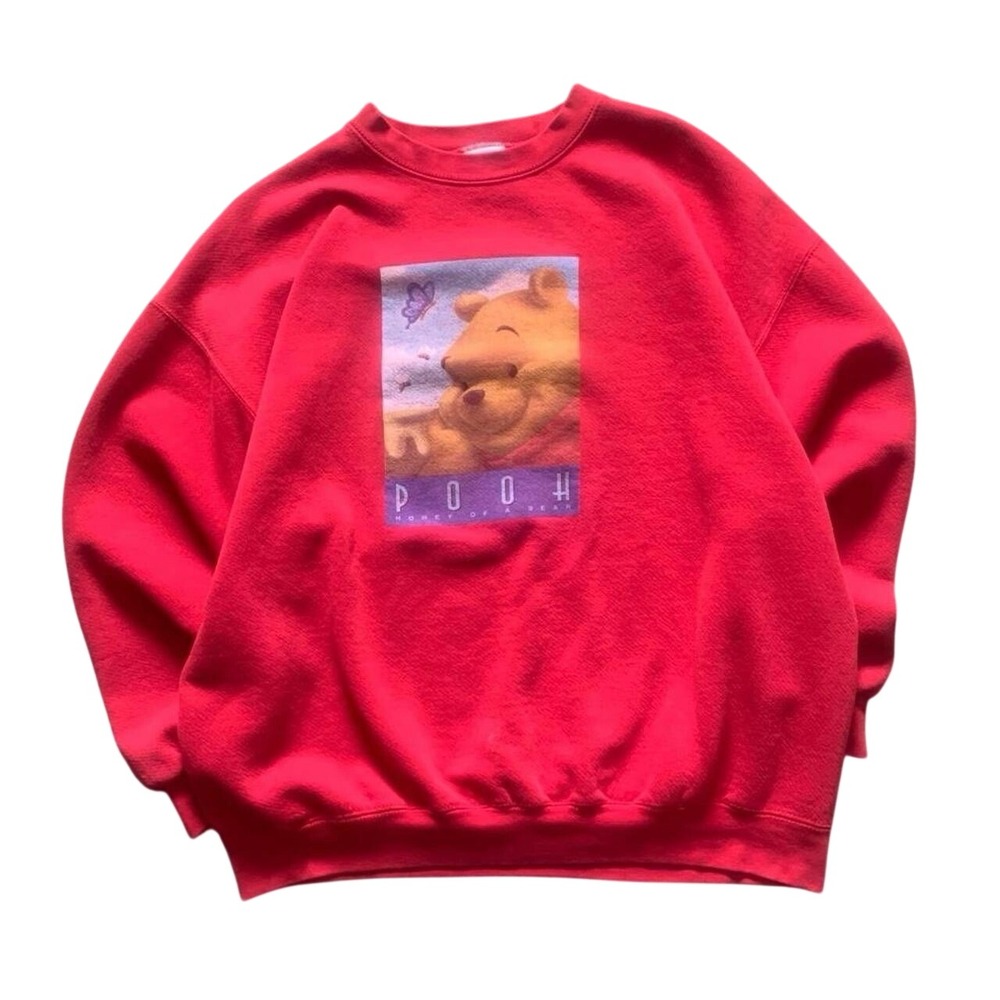 Disney Store Vintage 90s Winnie the Pooh Honey of a Bear Sweatshirt